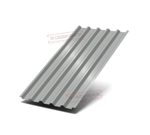 Профнастил С44-1000 Полиэстер RAL-9006-0.5