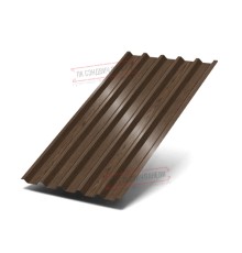 Профилированный лист С44-1000 ECOSTEEL-МореныйДуб-0.5