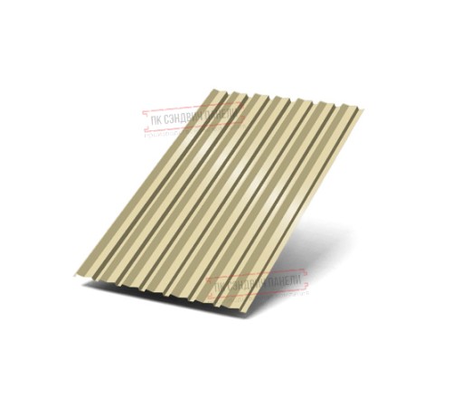 Профилированный лист С-15-1190-0.65 (с гранью) Полиэстер RAL 1014