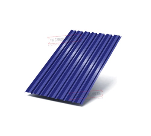 Профилированный лист С-15-1190-0.5 (с гранью) Полиэстер RAL 5002