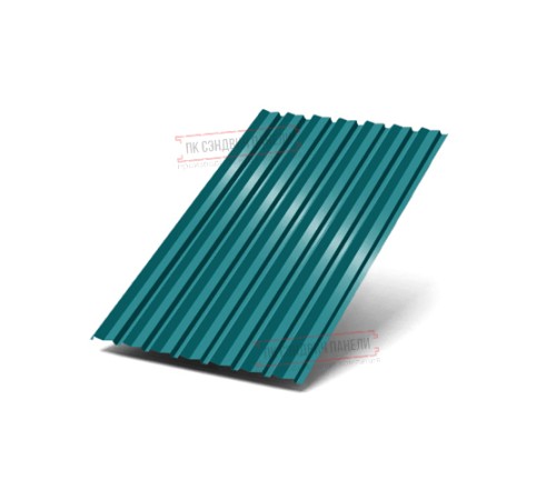 Профилированный лист С-15-1190-0.45 (с гранью) Двухсторонний (Printech) RAL 5021