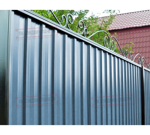 Профилированный лист С-15-1190-0.5 (с гранью) (Rooftop Glance) RAL 5024