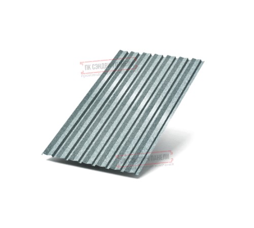 Профилированный лист С-15-1190-0.65 (с гранью) Оцинкованный