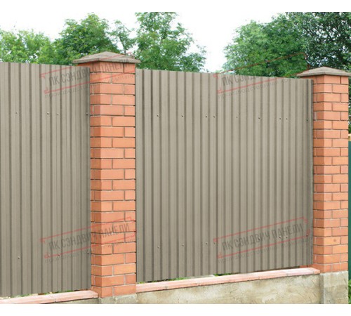 Профилированный лист C21х1000 Полиэстер RAL1035-0.5