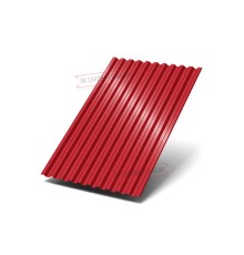 Профилированный лист C21х1000 Полиэстер RAL3020-0.7