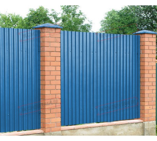 Профилированный лист C21х1000 Полиэстер RAL5015-0.5