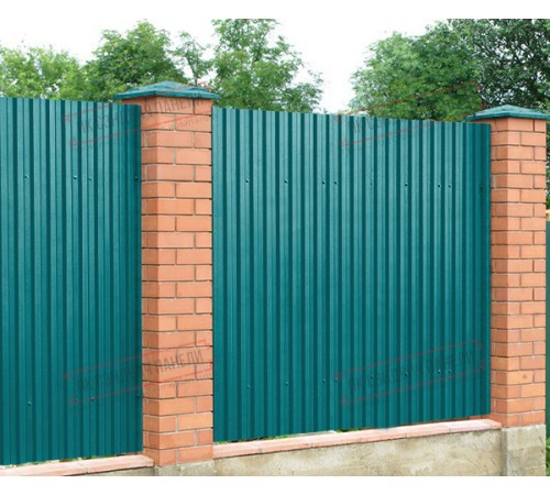 Профилированный лист C21х1000 Полиэстер RAL5021-0.5