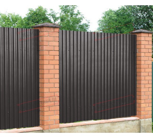 Профилированный лист C21х1000 Norman RR32-0.5