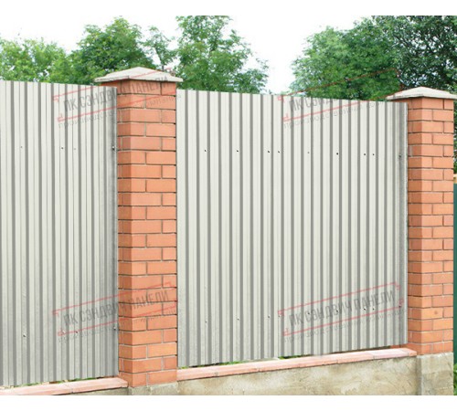 Профилированный лист C21х1000 Norman RAL9003-0.5