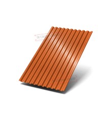 Профилированный лист C21х1000 AGNETA-CopperCopper-0.5