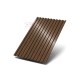 Профилированный лист C21х1000 ECOSTEEL_MA-МореныйДуб-0.5