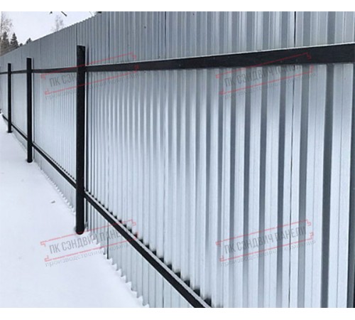 Профилированный лист C21х1000 Оцинкованный-СТ