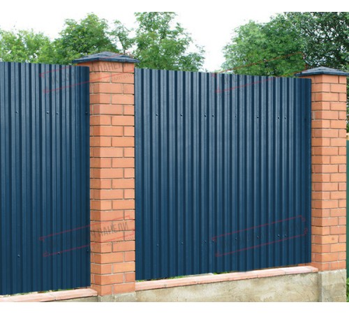 Профилированный лист C21х1000 Пуретан RR35-0.5