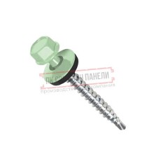 Саморезы 4,8х50 RAL 6019 (150 шт)