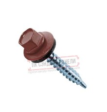 Саморезы 5,5х25 RAL 3009