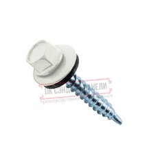 Саморезы 5,5х19 RAL 9002