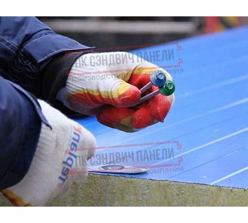 Саморез для сэндвич-панелей 14X105 диаметр 5,5