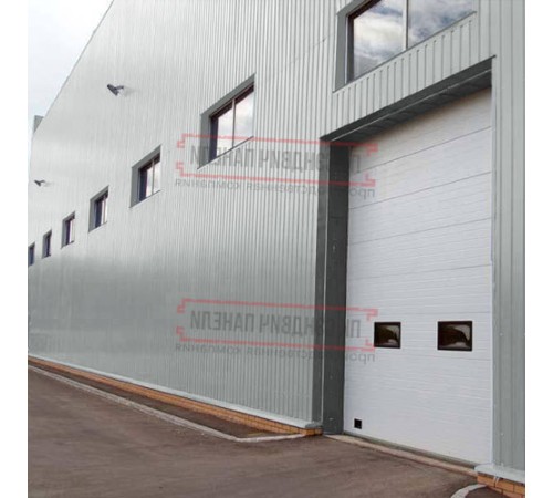 Сэндвич панели акустические стеновые с минеральной ватой, ширина 1200 мм, толщина 60 мм, 0.5/0.5, RAL9006