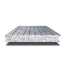 Алюминиевые сэндвич-панели стеновые с пенополистиролом, ширина 1000 мм, толщина 30 мм, 0.5/0.5