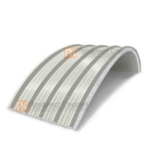 Сэндвич-панели арочные с пенополистиролом, ширина 1200 мм, толщина 100 мм, 0.5/0.5, RAL9002