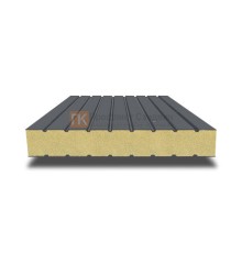 Сэндвич панели без замков с пенополиуретаном, ширина 1200 мм, толщина 30 мм, 0.5/0.5, RAL7024