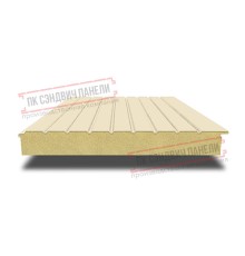 Сэндвич-панели двухслойные с пенополиуретаном, ширина 1200 мм, толщина 10 мм, 0.5, RAL1015