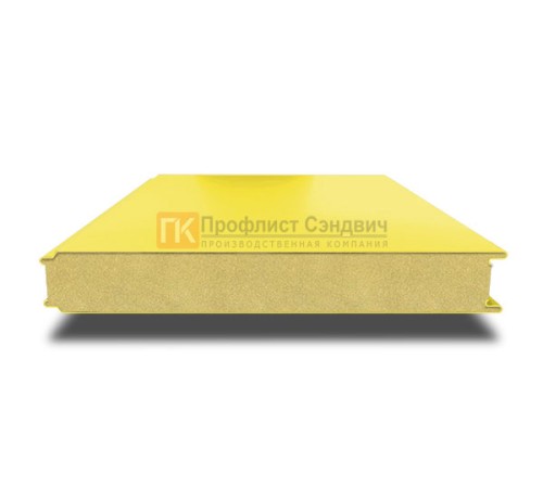 Сэндвич панели гладкие с пенополиизоциануратом, ширина 1000 мм, толщина 200 мм, 0.5/0.5, RAL1018