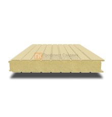 Сэндвич-панель для холодильных камер с пенополиизоциануратом, ширина 1200 мм, толщина 200 мм, 0.5/0.5, RAL1014