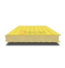 Сэндвич-панель для холодильных камер с пенополиуретаном, ширина 1200 мм, толщина 10 мм, 0.5/0.5, RAL1018