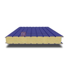 Сэндвич-панель для холодильных камер с пенополиизоциануратом, ширина 1200 мм, толщина 200 мм, 0.5/0.5, RAL5002