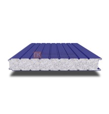 Сэндвич-панель для холодильных камер с пенополистиролом, ширина 1000 мм, толщина 250 мм, 0.5/0.5, RAL5002