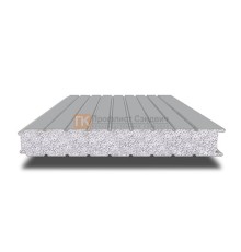 Сэндвич-панель для холодильных камер с пенополистиролом, ширина 1000 мм, толщина 150 мм, 0.5/0.5, RAL7004