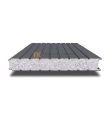 Сэндвич-панель для холодильных камер с пенополистиролом, ширина 1200 мм, толщина 20 мм, 0.5/0.5, RAL7024