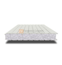 Сэндвич-панель для холодильных камер с пенополистиролом, ширина 1200 мм, толщина 10 мм, 0.5/0.5, RAL9002