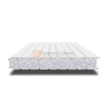 Сэндвич-панель для холодильных камер с пенополистиролом, ширина 1200 мм, толщина 20 мм, 0.5/0.5, RAL9003