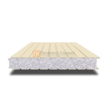 Сэндвич-панель для холодильных камер с пенополистиролом, ширина 1000 мм, толщина 20 мм, 0.5/0.5, RAL1015