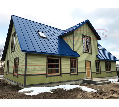 Цена на сэндвич панели с шириной 750 мм, полиэстер