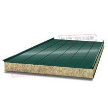 Цена на сэндвич панели с толщиной металла 0.55 мм, полиэстер