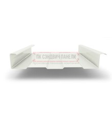 Сэндвич-профиль акустический 150х1250, 0.5 мм, RAL 9003