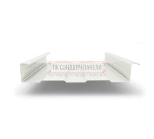 Сэндвич-профиль 100х750, 0.5 мм, RAL 9003