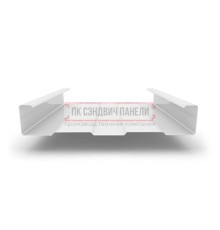 Сэндвич-профиль начальный акустический 150х1250, 0.5 мм, RAL 9003