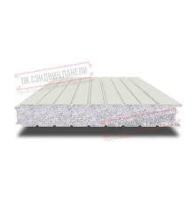 Сэндвич панели стеновые с пенополистиролом, ширина 1200 мм, толщина 50 мм, 0.5/0.5, RAL9002