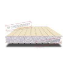 Сэндвич панели стеновые с пенополистиролом, ширина 1200 мм, толщина 20 мм, 0.5/0.5, RAL1015