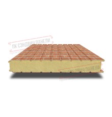 Сэндвич панели стеновые с пенополиуретаном, ширина 1200 мм, толщина 60 мм, 0.5/0.5, кирпичная кладка