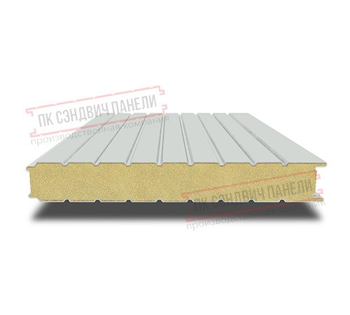 Сэндвич панели стеновые с пенополиизоциануратом, ширина 1200 мм, толщина 200 мм, 0.5/0.5, RAL7035