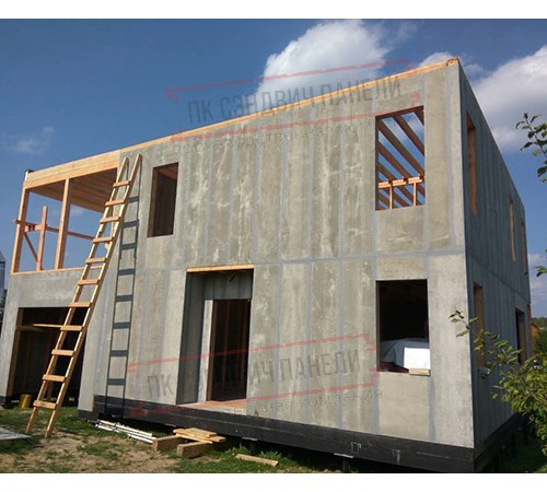 СИП-панель ЦСП ППС 3200 х 1250 х 174 мм, цена за панель