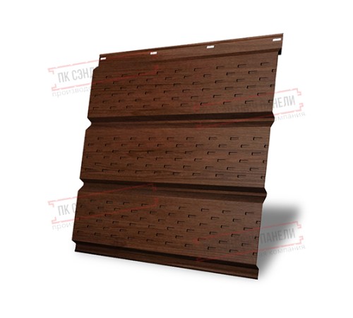 Софит металлический полная перфорация 0,45 Print Premium с пленкой Rowan