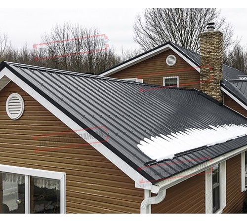 Профнастил ST-15-1175-0.5 Полиэстер RAL 7024