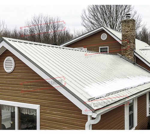 Профнастил ST-15-1175-0.5 Полиэстер RAL 9003