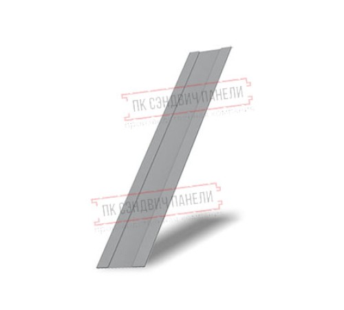 Крепежная планка жалюзи Milan,Tokyo 0,5 Satin с пленкой RAL 7004 сигнальный серый